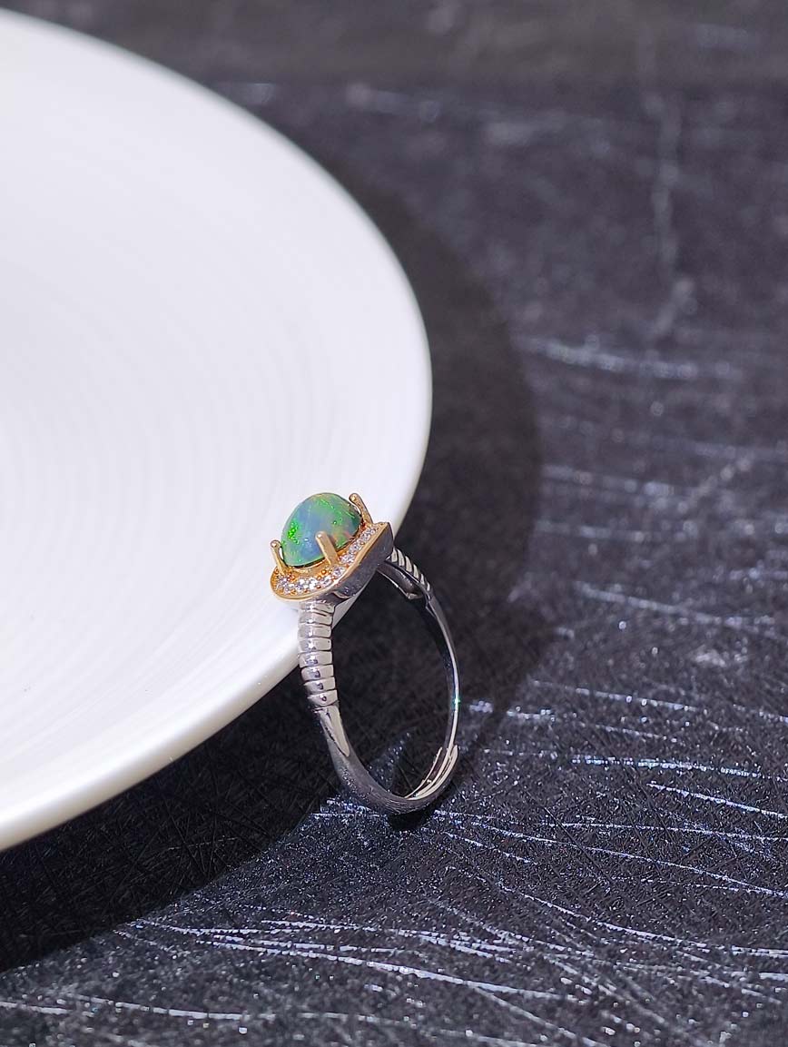 Natural Opal Ring image