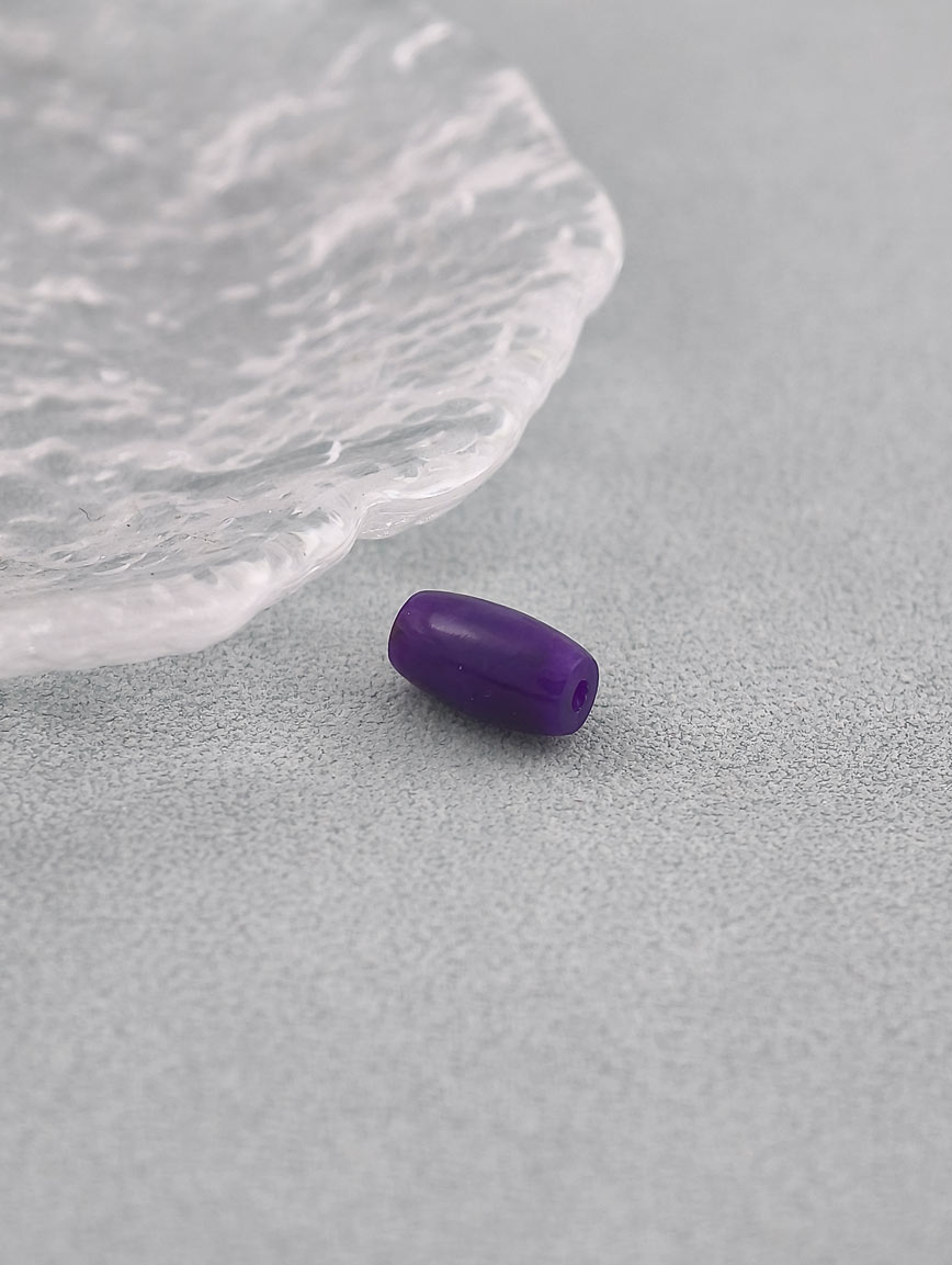 Natural Sugilite Rice Bead Shaped DIY Accessory image