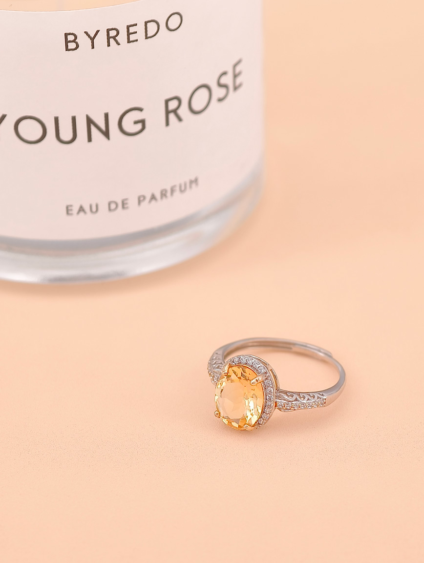 Natural Citrine Ring image