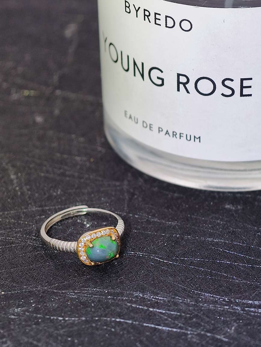 Natural Opal Ring image