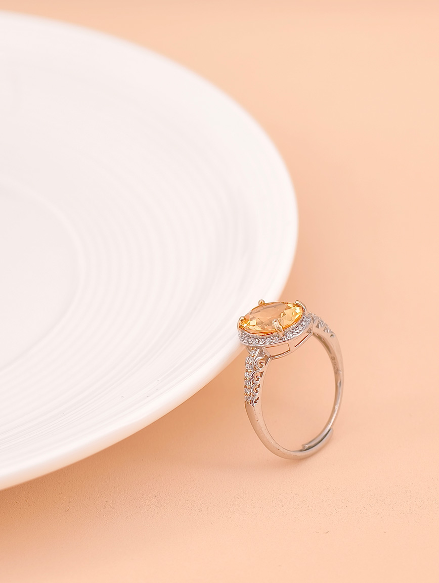 Natural Citrine Ring image