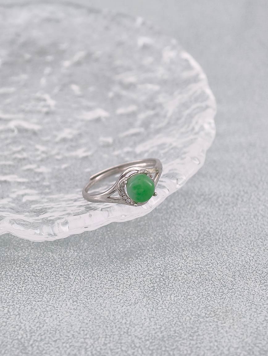 Natural Jadeite Ring image