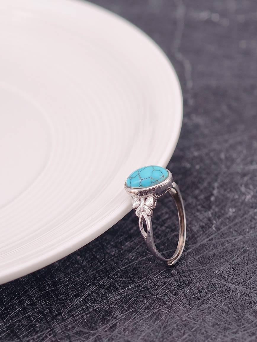 Natural Turquoise Vintage Ring image