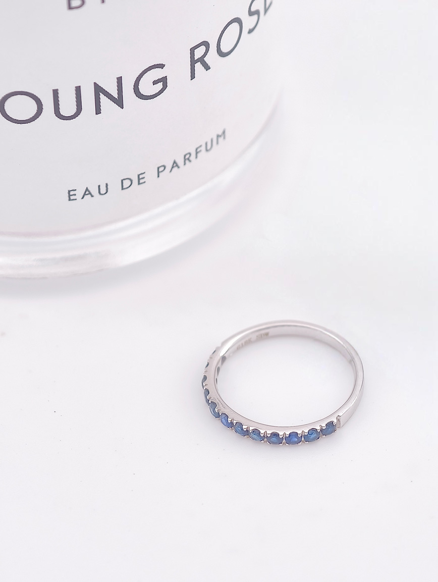 Natural Sapphire Simple Ring image