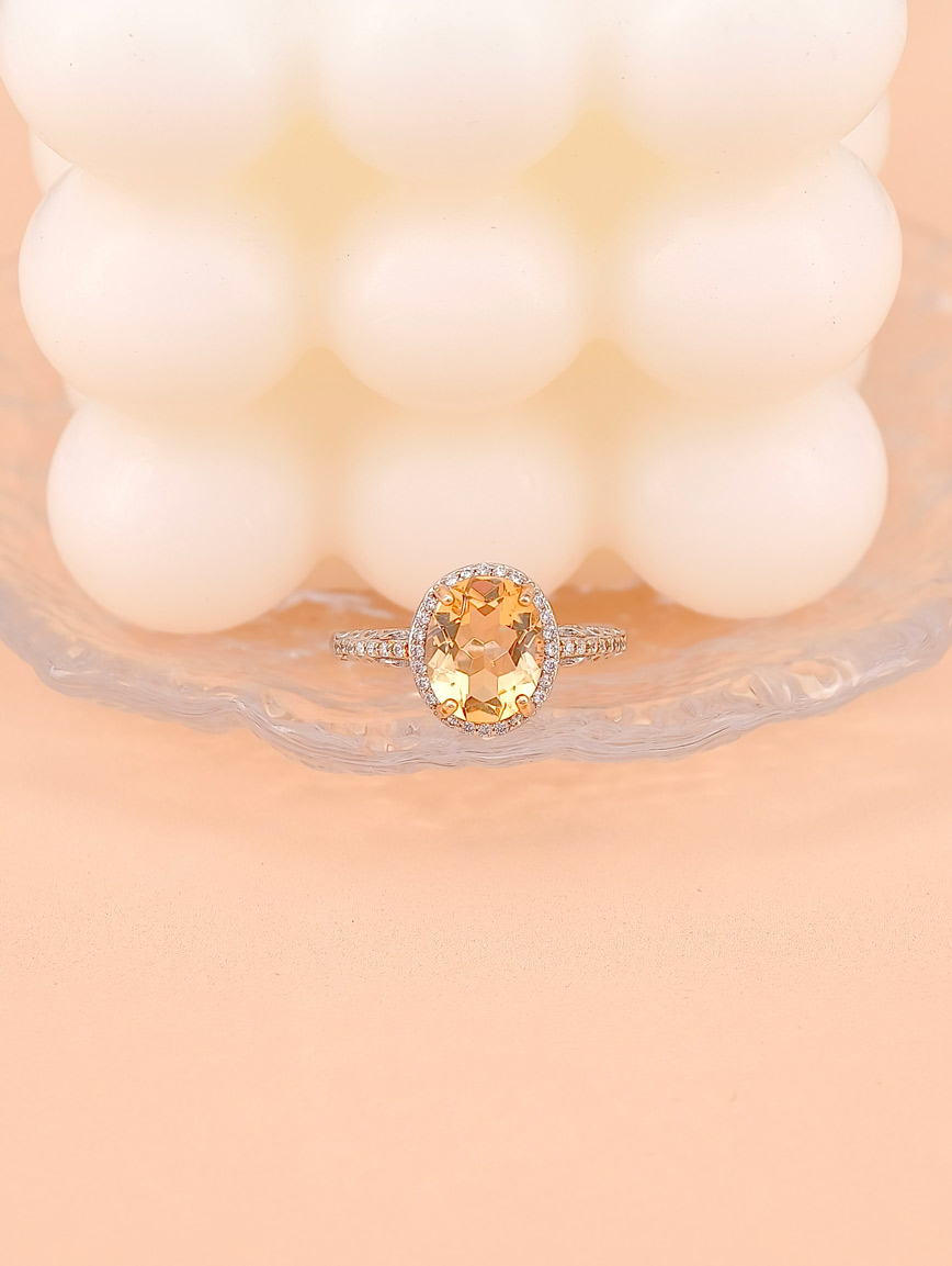 Natural Citrine Ring image