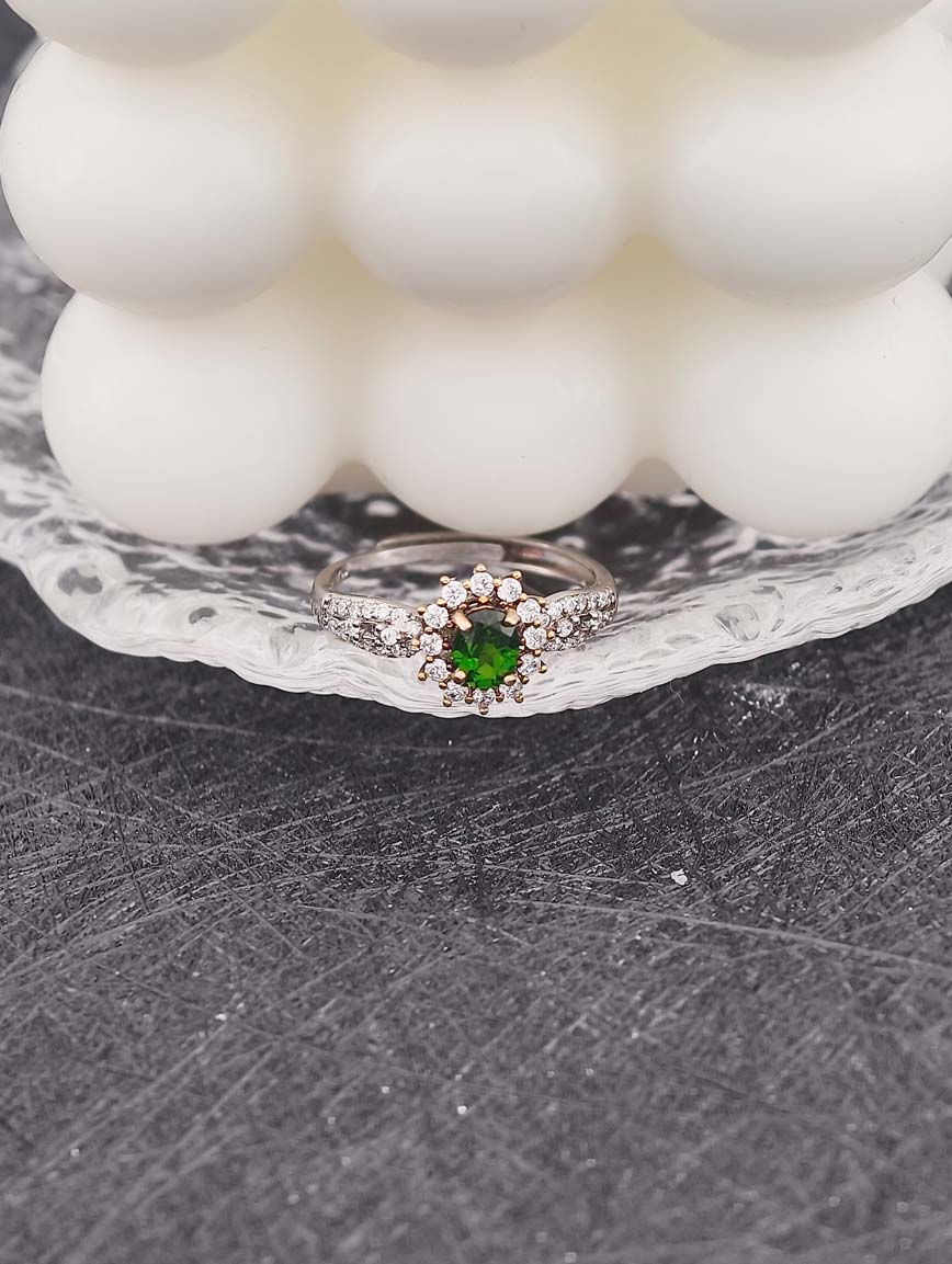 Natural Diopside Ring image