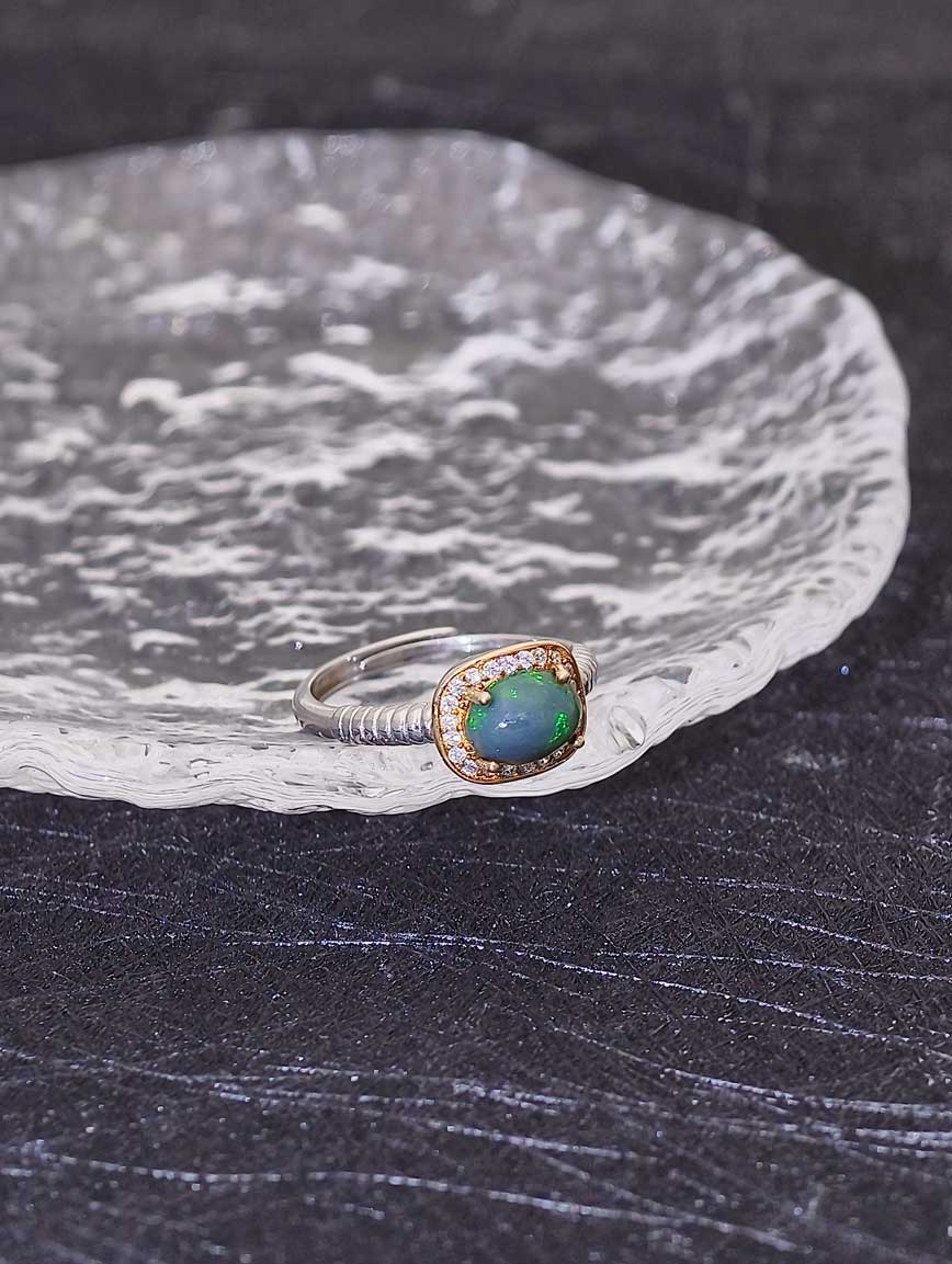 Natural Opal Ring image