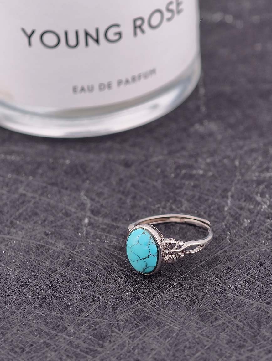 Natural Turquoise Vintage Ring image