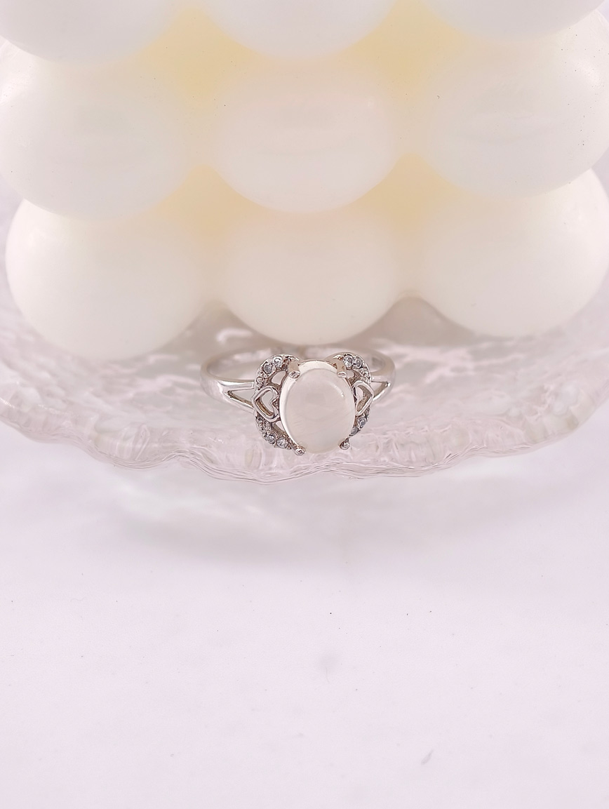 Natural Moonstone Ring image