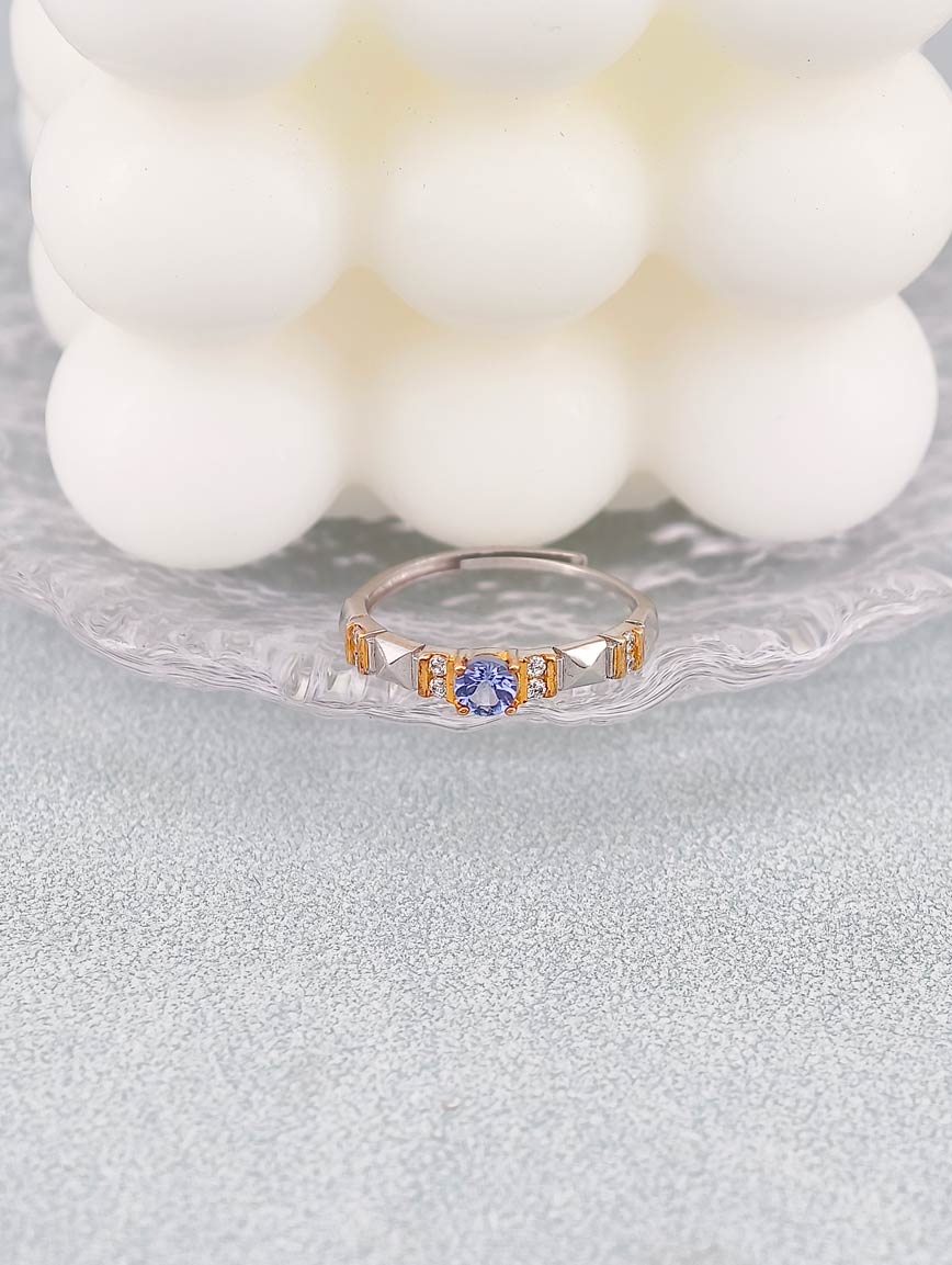 Natural Tanzanite Ring image