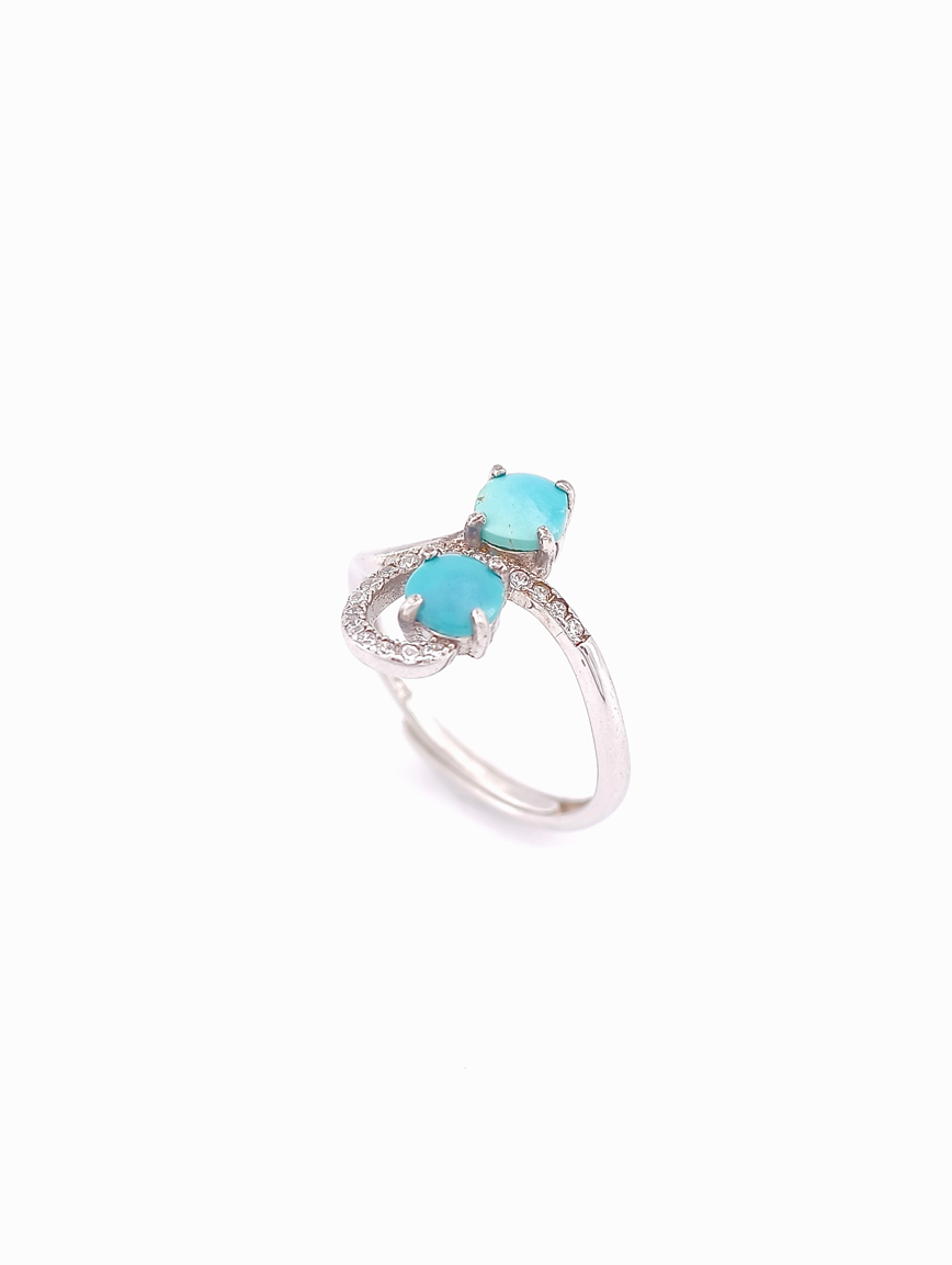 Sterling Silver Ring With Turquoise