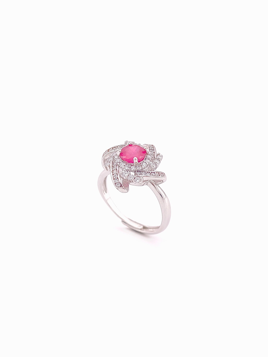 Natural Ruby Design Ring